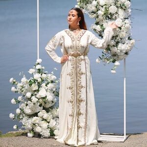 White Moroccan Caftan